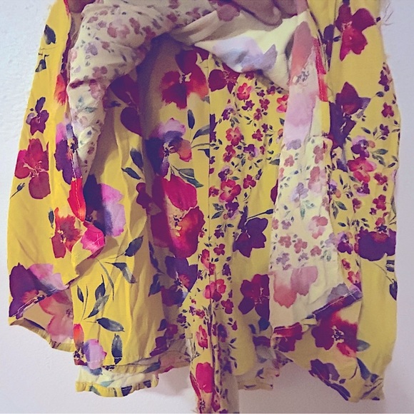 ✨BRAND NEW✨ Blue Life Floral Dress w/ Hidden Shorts Sz S ✨Must see in person✨ - Picture 6 of 9